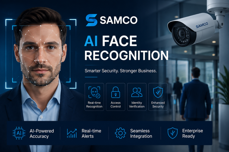 Face Recognition 15 July 21st, 2026 AI Face Recognition solution integrated with CCTV for real-time identity verification, access control, and enterprise security in the UAE