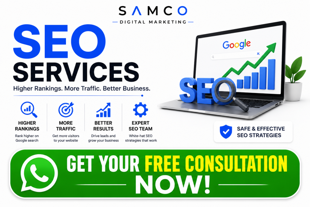 SEO consultant in Dubai providing expert SEO consulting services