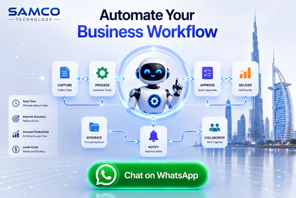 Workflow Automation 15 August 31st, 2026 Workflow automation services for UAE businesses